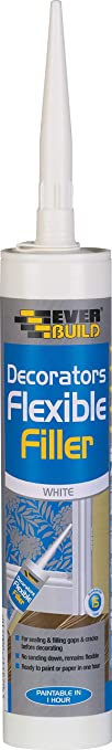 Everbuild Flexible Decorators Filler - White - 290 ml
