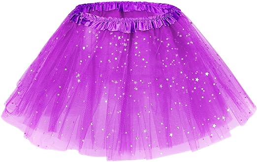 TFJH E Kids Baby Girls Fish Scale Stretch Ballet Dance Tutu Skirt Shorts Gymnastics Activewear 2-11Y