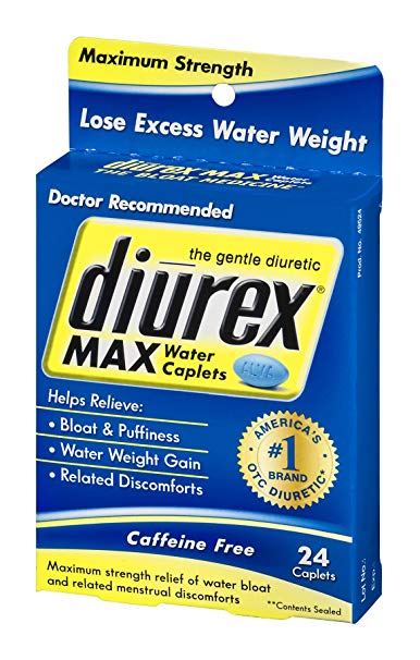 Diurex Max Water Caplets - 24 CT