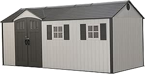 Lifetime 60214 17.5'. x 8'. Outdoor Storage Shed