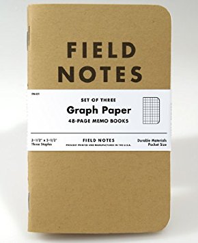 Field Notes Kraft Graph 3-Pack
