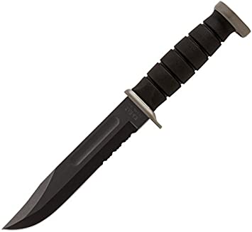 Ka-Bar 1282 D2 Extreme Fighting Knife , Black