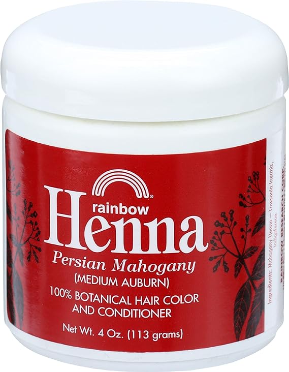 Henna Hair Color and Conditioner Persian Mahogany Medium Auburn, 4 Ounce