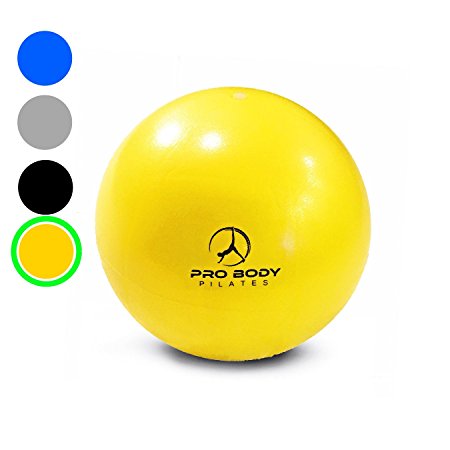 Mini Exercise Ball - 9 Inch Small Bender Ball for Stability, Barre, Pilates, Yoga, Core Training and Physical Therapy