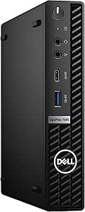 Dell Optiplex 7080 Micro Computer Mini PC, Core i5-10500T up to 3.8GHz (Beat i7-8700T), 16GB RAM, 1TB SSD, WiFi, Bluetooth, Windows 11(Renewed)