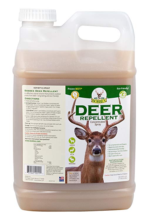 Bobbex Deer Repellent 2.5 Gallon Concentrated Spray - B550160