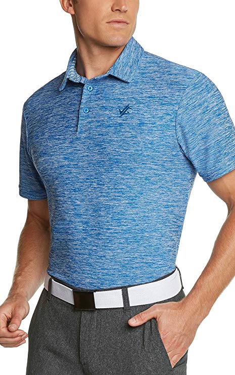 Jolt Gear Mens Dry Fit Golf Polo Shirt, Athletic Short-Sleeve Polo Golf Shirts