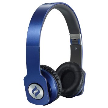 Noontec ZORO HD On Ear Headphone Audiophile Sound High Definition Audio Exclusive SCCB Acoustic Technology Foldable and Light Weight (Blue)