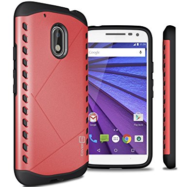 Moto G4 Play Case, Moto G Play (4th Gen.) case CoverON [Paladin Series] Slim Fit Hard Protective Modern Style Phone Case for Motorola Moto G4 Play / Moto G Play (4th Gen.)- Italian Rose