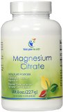 Magnesium Citrate Powder - High Concentration High Potency Highly Absorbable Liquid Dissolvable Mineral Supplement Drink Easy to Swallow for Kids and Adults Helps Avoid Vitamins Deficiency Vegetarian for Serene Calm Restful Sleep Plus Many Other Benefits