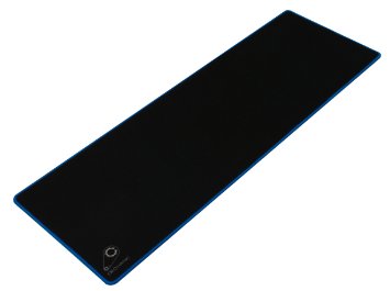 Dechanic Extended Heavy(6mm) CONTROL Soft Gaming Mouse Mat - Double Thickness, 36"x12", Blue