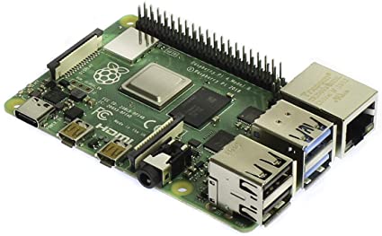 Raspberry Pi 4 Model B 2019 Quad Core 64 Bit WiFi Bluetooth (1GB)