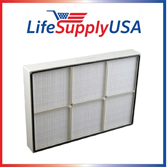 LifeSupplyUSA True HEPA Replacement Filter Compatible with Kenmore 83353, 83374, 83234, Small 1183051 Sears Kenmore Air Cleaner