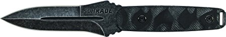 Schrade SCHF20 Full Tang Spear Point Fixed Blade G-10 Handle