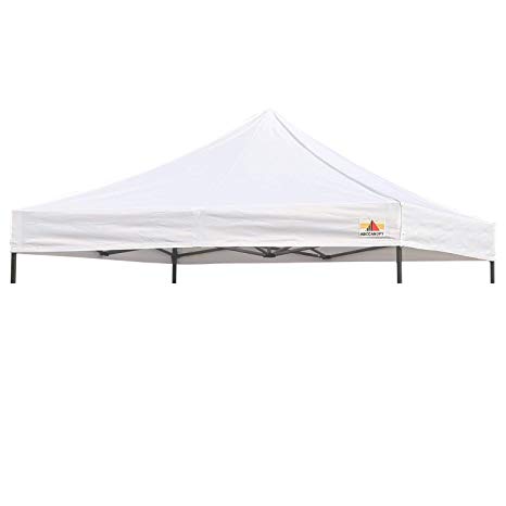 ABCCANOPY Pop Up Canopy Replacement Top Cover 100% Waterproof Choose 18+ Colors, Bonus 4 x Weight Bags