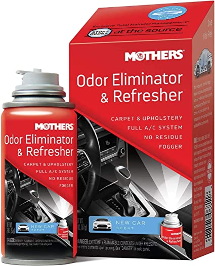 Mothers 06811 Odor Eliminator and Refresher, New Car Scent