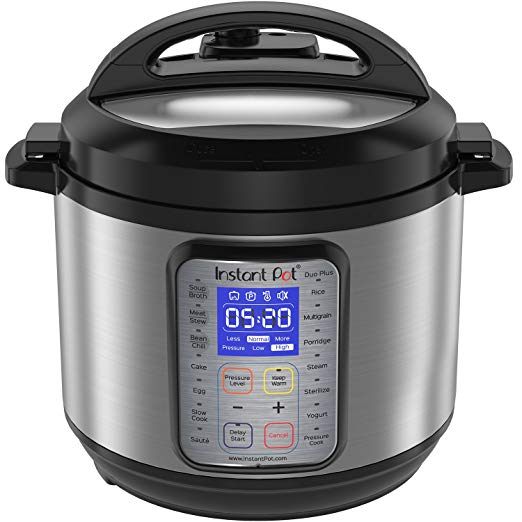 Instant Pot Duo Plus60 9-in-1 Multi-Functional Pressure Cooker, 6 Qt