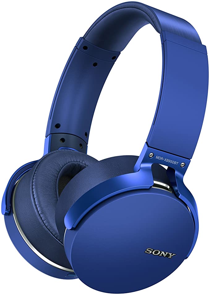 Sony MDRXB950B1/L Extra Bass Bluetooth Headphones, Blue