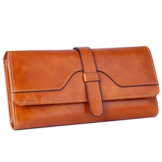 Dante Women RFID Blocking Wallet - Clutch Wallet for Women