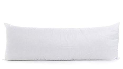 20" x 54" Polyester Filled Pillow Insert, Sham Stuffer