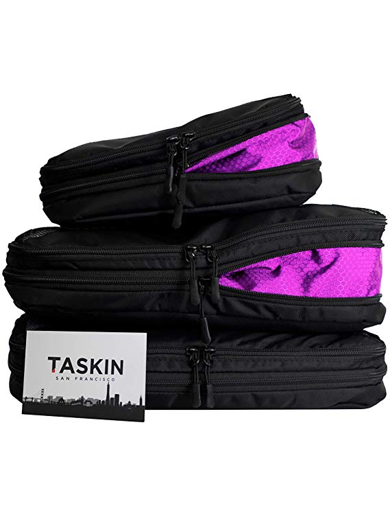 Taskin Compression Packing Cubes Set of 2 Large   1 Medium
