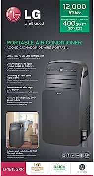 LG LP1200dxr 12,000 BTU Portable Air Conditioner