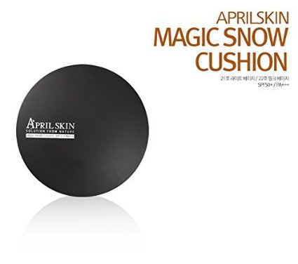 April Skin Magic Snow Cushion SPF50  / PA    (15g) (#21 Light Beige)