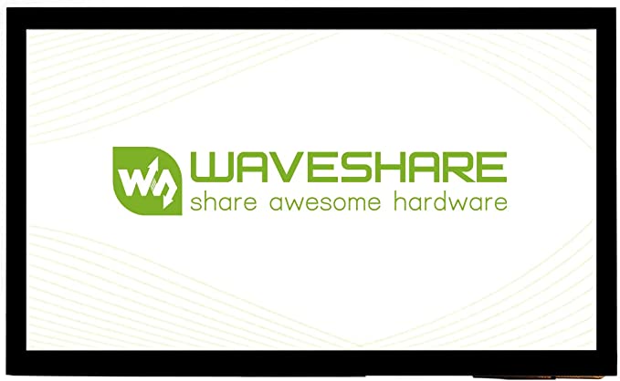 waveshare 10.1inch Capacitive Touch Screen LCD Compatible with Raspberry Pi 4B/3B /3A /2B/B /A /Zero/Zero W/WH/Zero 2W CM3 /4 1024×600 Resolution HDMI IPS 10-Points Touch Supports Windows/Jetson Nano