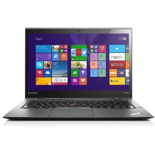 Lenovo Thinkpad X1 Carbon 14-Inch Premium Business Quad-HD Touchscreen Ultrabook with Windows 7/8.1 Professional- Intel