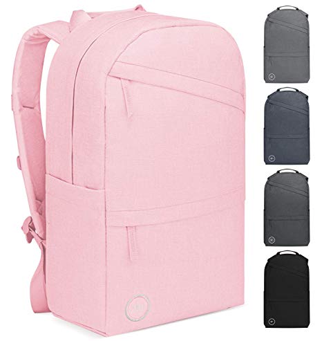 Simple Modern Legacy Backpack with Laptop Compartment Sleeve - 15L Travel Bag for Men & Women College Work School -Blush