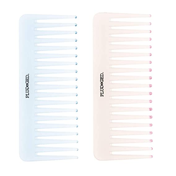 Plugged In Wide Tooth Pastel Comb (1 Comb)