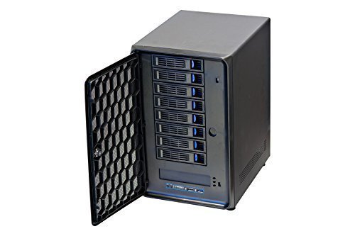 Norco Mini-ITX Form Computer Server Storage Case support 8 x hot swap drive trays