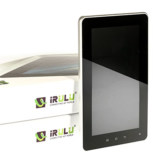 iRulu 7" Android 4.0 OS Cortex A10 5 Point Capacitive Touchscreen Tablet WiFi MID, Support G-sensor HDMI 1080P 4GB NandFlash