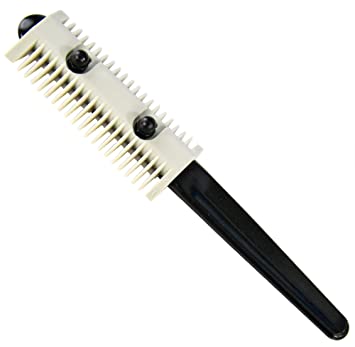 HOME-X Hair-Cutting Comb, Razor Comb, Self-Haircut Kit for Men – 7 ½” L x 1 ½” W