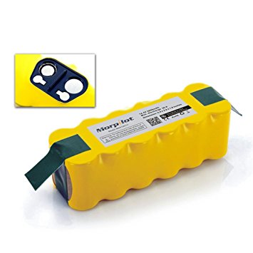 [UL&CE Approval] morpilot 3800mAh Replacement Ni-MH Battery for Irobot Roomba Vacuum 500 series 500 510 530 531 532 533 535 536 540 545 550 552 560 562 570 580 581 585 595 600 620 630 650 660 700 760 770 780 790 800 870 880 R3 80501 4419696