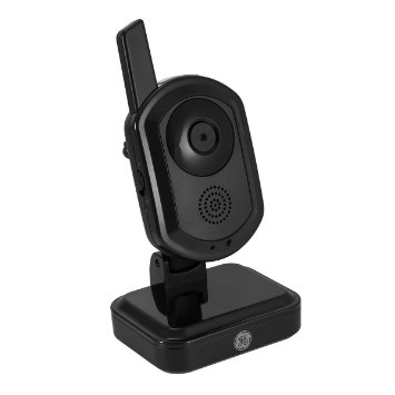 GE 45256 IndoorOutdoor Digital Wireless Color Camera BlackCamera only