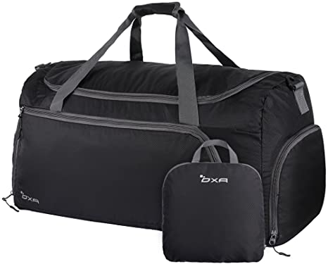 OXA Lightweight Foldable Travel Duffel Bag with Shoes Bag