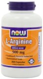 NOW Foods L-Arginine 500mg 250 Capsules