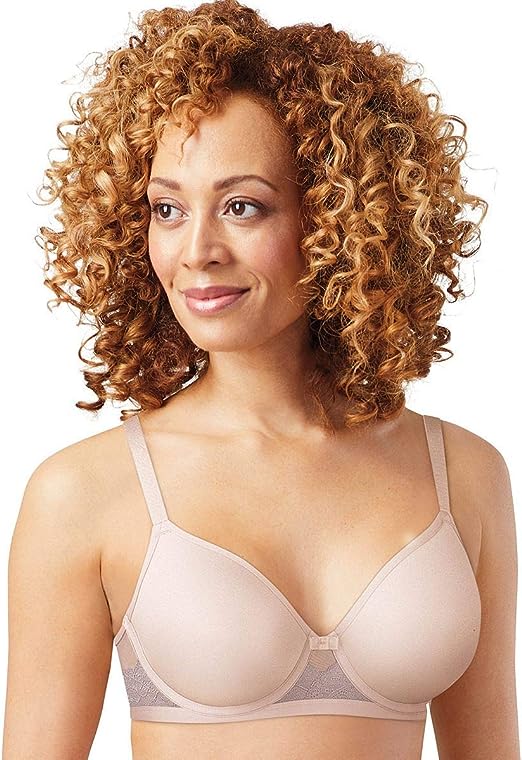 Bali Women's One Smooth U Ultra Light Spacer Open Neckline Bra