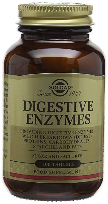 Solgar Digestive Enzymes Tablets - Pack of 100