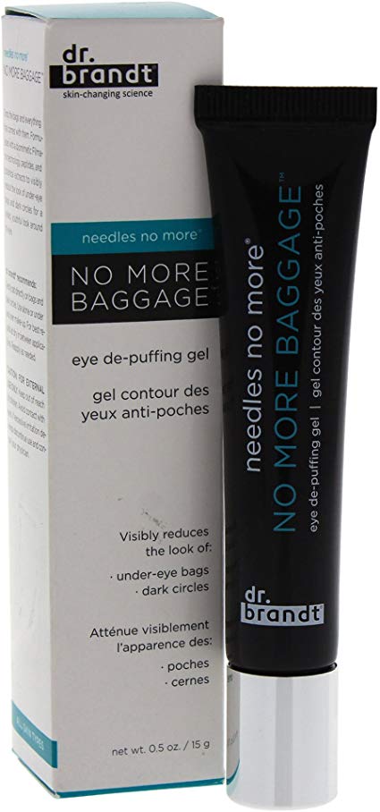 Dr. Brandt Needles No More Baggage Eye De-Puffing Gel, 0.5 ounces