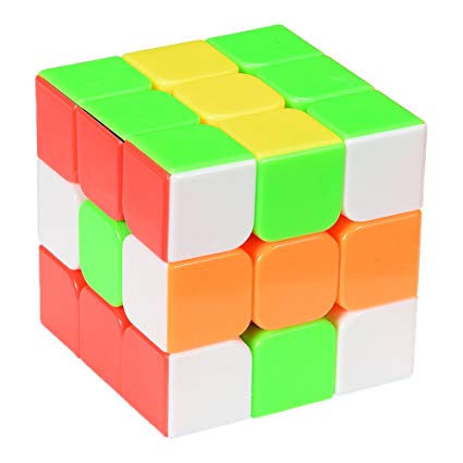 MoYu YJ Yulong Smooth Stickerless Speed Cube Puzzle, 56mm