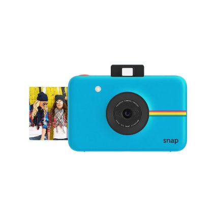 Polaroid Snap Instant Digital Camera Blue with ZINK Zero Ink Printing Technology