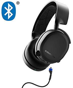 SteelSeries Arctis 3 Bluetooth (2019 Edition) Wired and Wireless Gaming Headset for Nintendo Switch, PC, Playstation 4, Xbox One, VR, Android and iOS - Black