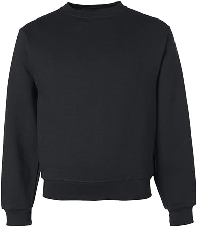 Fruit of the Loom Super Heavyweight Crewneck - BLACK - X-Large