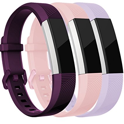 For Fitbit Alta HR and Alta Bands, Maledan Replacement Accessories Wristbands for Fitbit Alta and Alta HR, Large Small