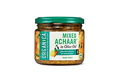 Organica Olive Oil Mixed Pickle, 300g