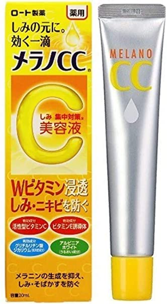 Rohto Mentholatum MELANO CC Anti Spot Essence Acne Freckles Treatment 20ml Japan by Rohto