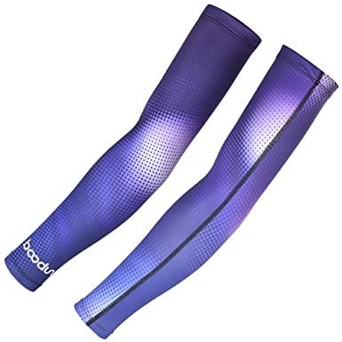 BOODUN Cycling Outdoor Sports Sleeves for Arms Men Women UPF 50  UV Protection Cooling Sleeves
