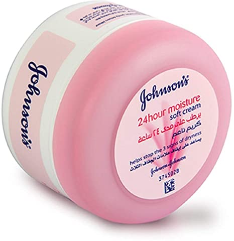 Johnson's 24 Hour Moisture Soft Cream with Ayur Soap (200 Ml)